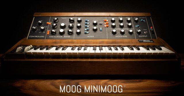 #LUNA by @uaudio 
#moogminimoog